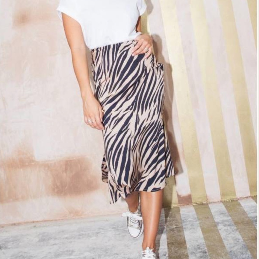 Never fully dressed Doris zebra skirt